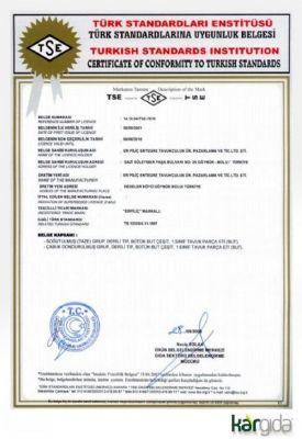 Erpilic TSE Certificate